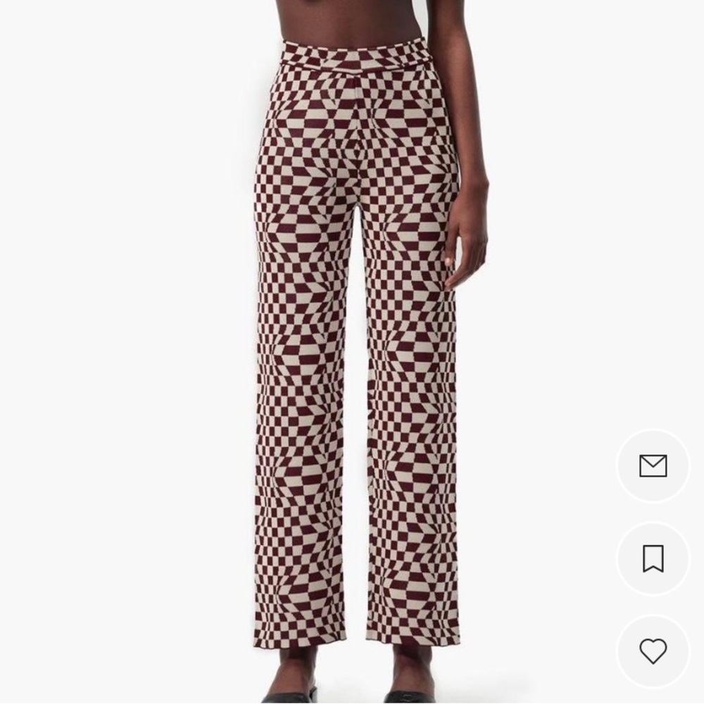 Paloma wool no 624 / Orinocco Knitted pants with psychedelic print size small